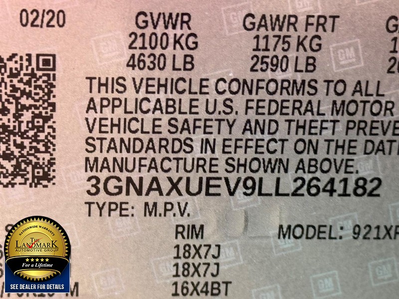 Chevrolet Equinox Vehicle Full-screen Gallery Image 21