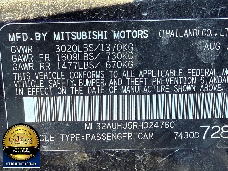 Mitsubishi Mirage Vehicle Full-screen Gallery Image 20