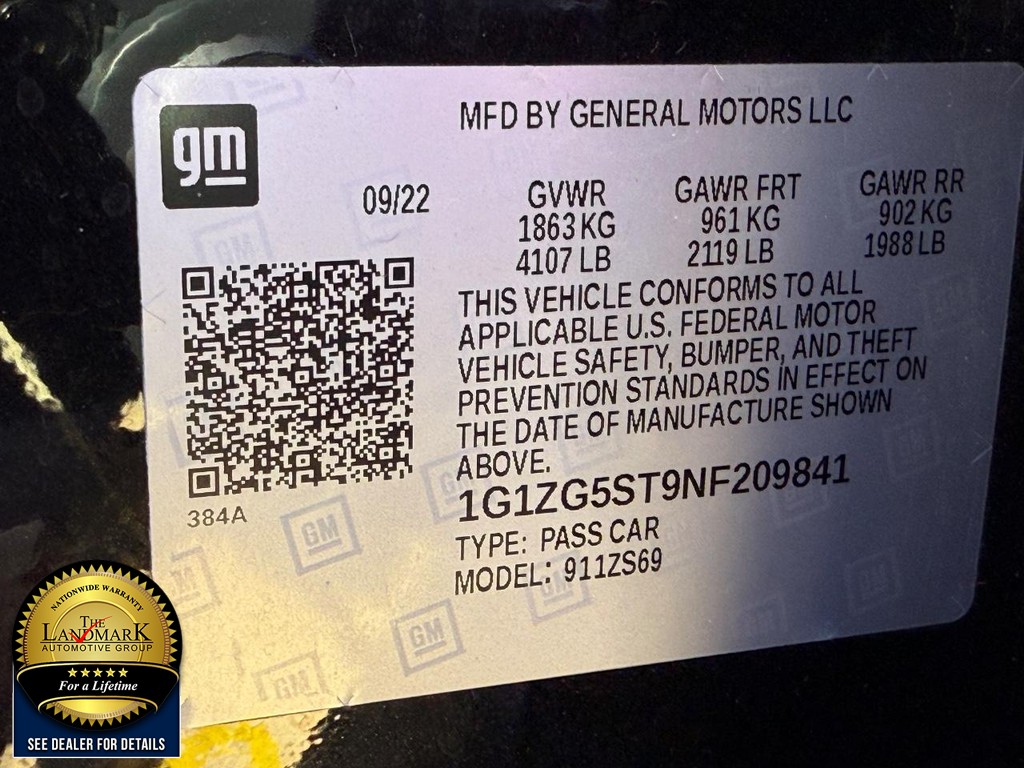 Chevrolet Malibu Vehicle Full-screen Gallery Image 20