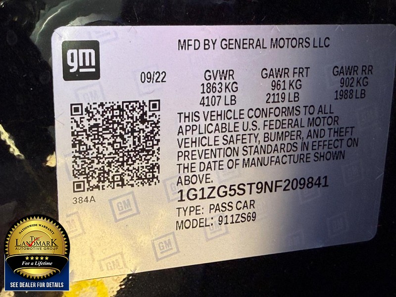 Chevrolet Malibu Vehicle Full-screen Gallery Image 20