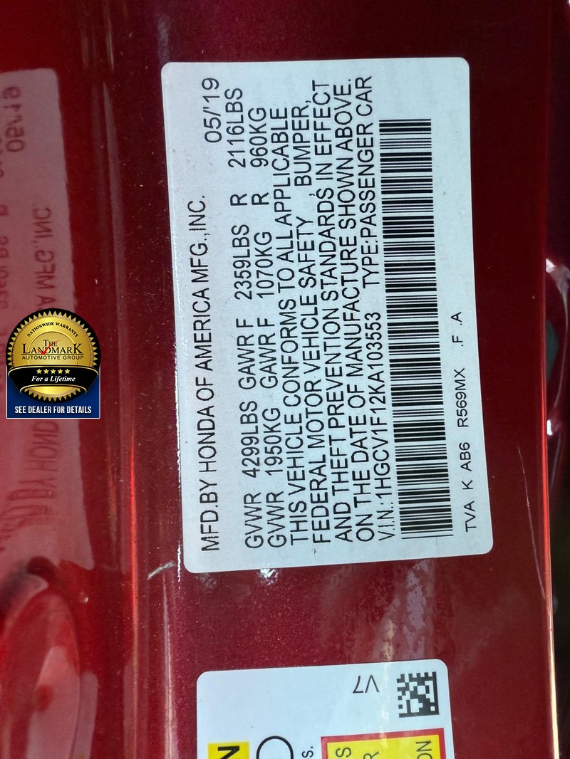 Honda Accord Sedan Vehicle Full-screen Gallery Image 20