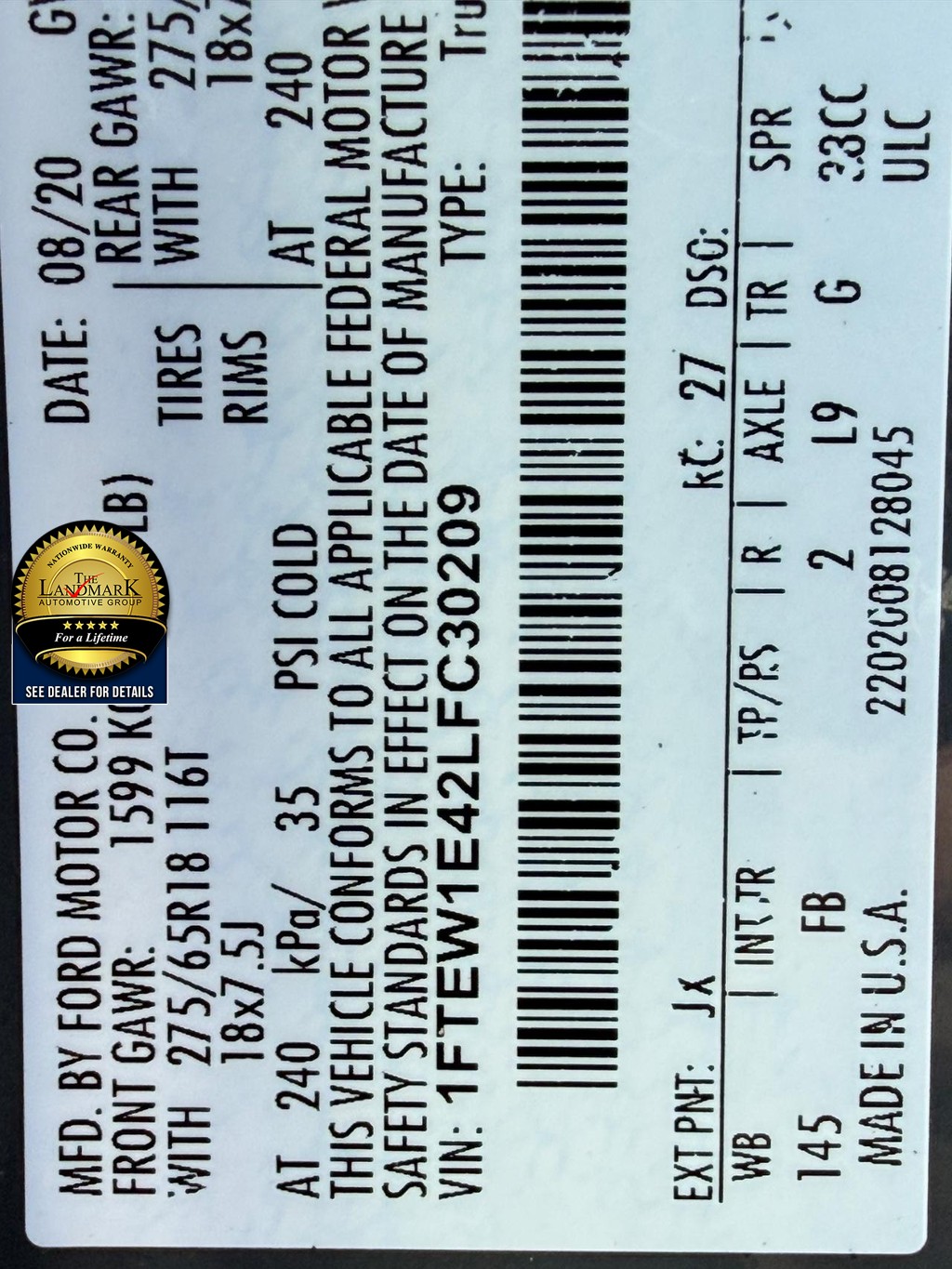 Ford F-150 Vehicle Full-screen Gallery Image 22