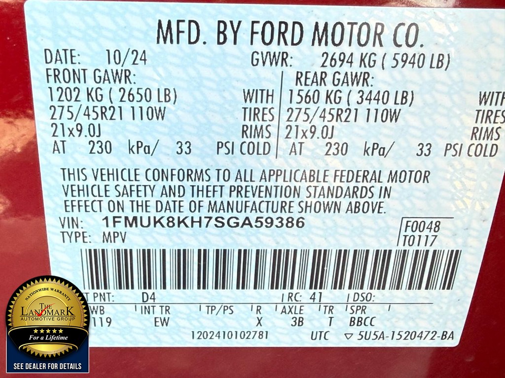 Ford Explorer Vehicle Full-screen Gallery Image 23