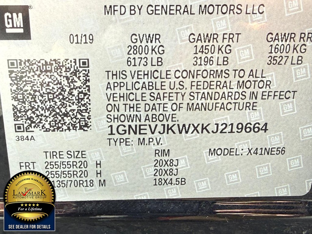 Chevrolet Traverse Vehicle Full-screen Gallery Image 25