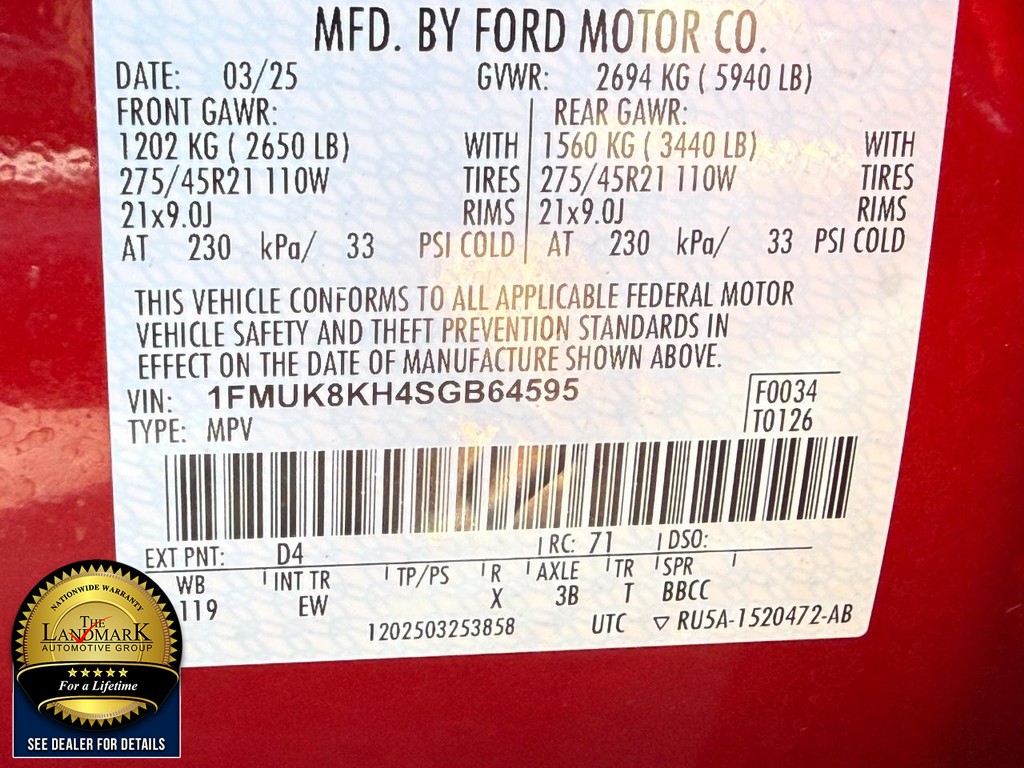 Ford Explorer Vehicle Full-screen Gallery Image 24