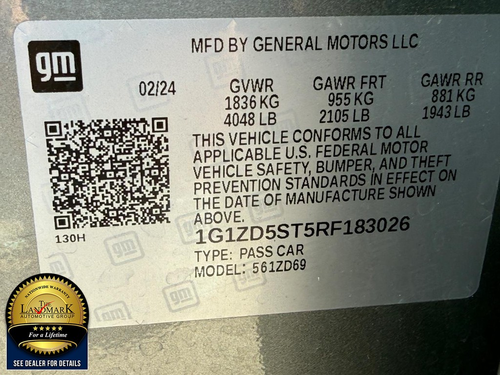 Chevrolet Malibu Vehicle Full-screen Gallery Image 21