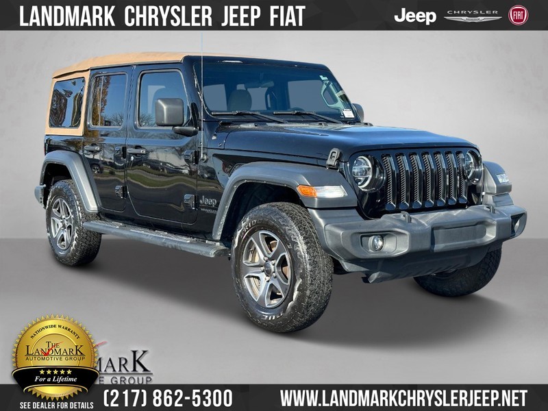 2020 Jeep Wrangler Unlimited Black and Tan 4x4 1