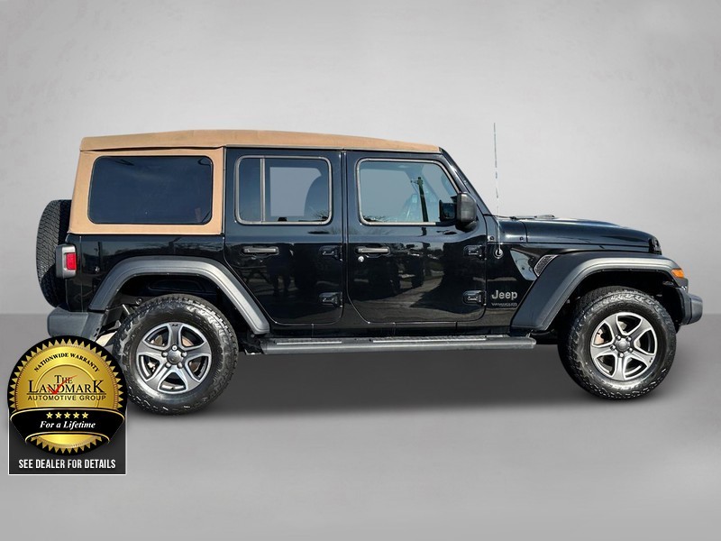 2020 Jeep Wrangler Unlimited Black and Tan 4x4 2