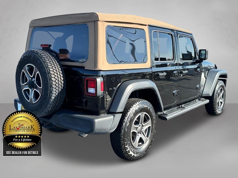 2020 Jeep Wrangler Unlimited Black and Tan 4x4 3