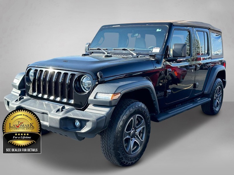 2020 Jeep Wrangler Unlimited Black and Tan 4x4 8