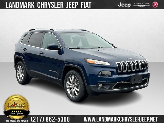 2018 Jeep Cherokee 4WD Limited at Landmark Chrysler Jeep Fiat in Springfield IL