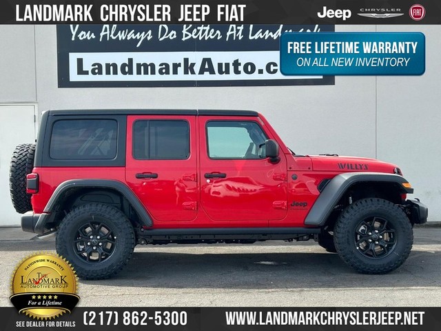 Springfield IL 2025 Jeep Wrangler more details - jeep wrangler