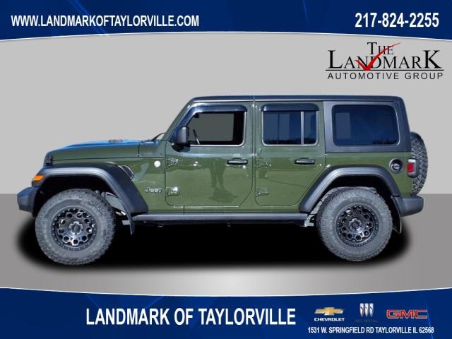 Used 2021 Jeep Wrangler Unlimited ISLANDER with VIN 1C4HJXDN2MW583317 for sale in Springfield, IL