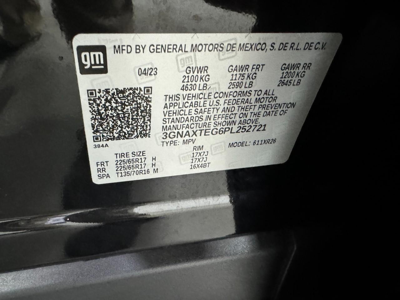 Chevrolet Equinox Vehicle Full-screen Gallery Image 33