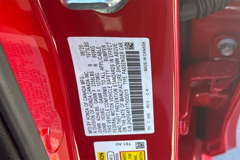 Honda Civic Sedan Hybrid Vehicle Full-screen Gallery Image 21