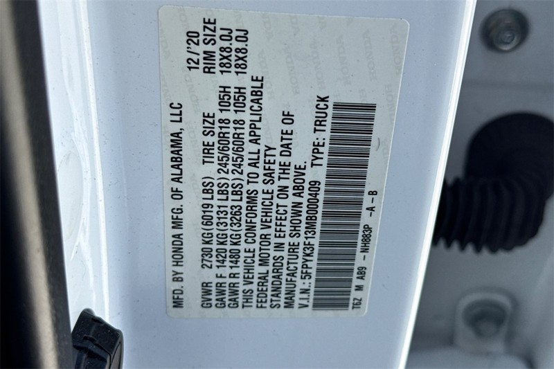 Honda Ridgeline Vehicle Full-screen Gallery Image 26