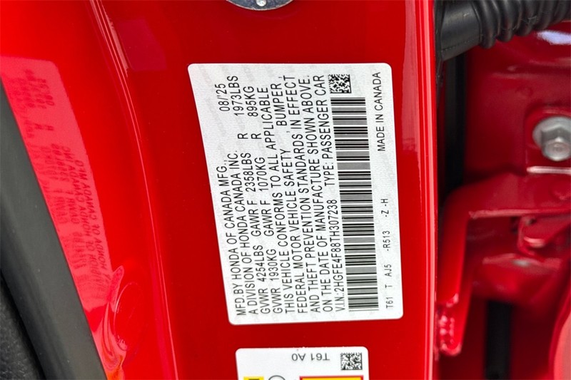 Honda Civic Sedan Hybrid Vehicle Full-screen Gallery Image 22