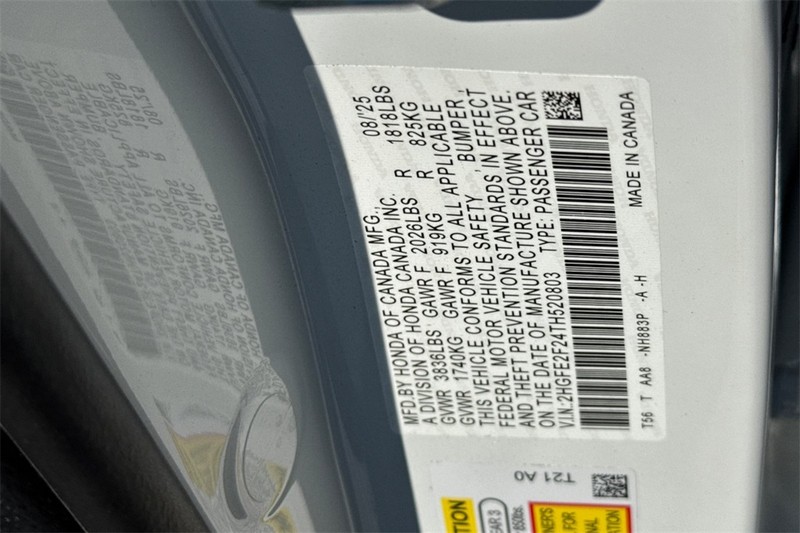 Honda Civic Sedan Vehicle Full-screen Gallery Image 21