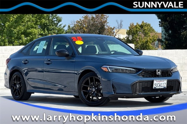 Sunnyvale CA 2025 Honda Civic Sedan Hybrid more details - honda civic sedan hybrid