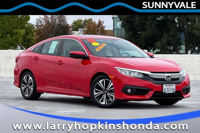 Sunnyvale CA 2018 Honda Civic Sedan more details - honda civic sedan