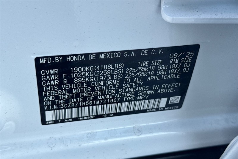 Honda HR-V Vehicle Full-screen Gallery Image 22