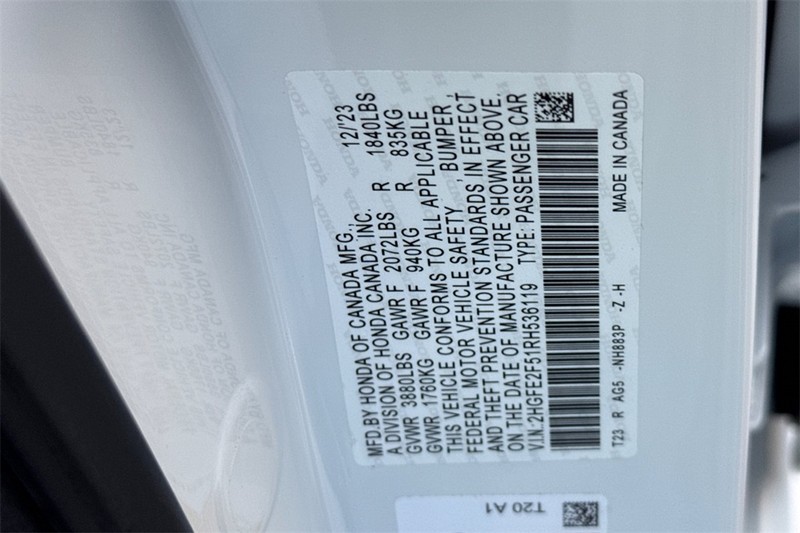 Honda Civic Sedan Vehicle Full-screen Gallery Image 26