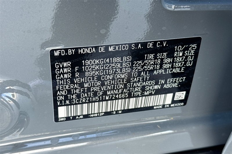 Honda HR-V Vehicle Full-screen Gallery Image 21