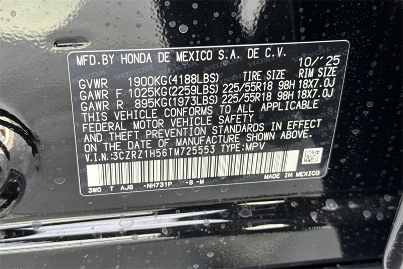 Honda HR-V Vehicle Full-screen Gallery Image 21