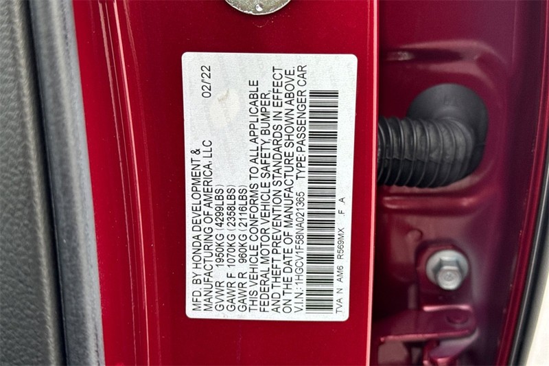 Honda Accord Sedan Vehicle Full-screen Gallery Image 27