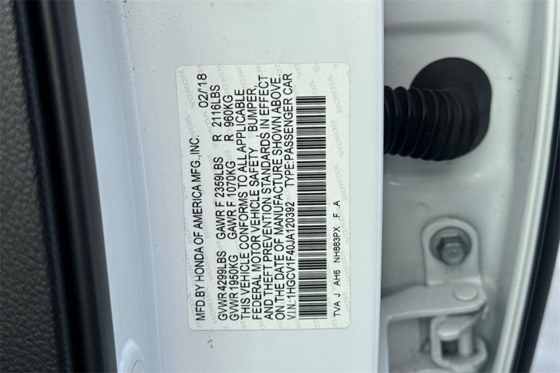 Honda Accord Sedan Vehicle Full-screen Gallery Image 27