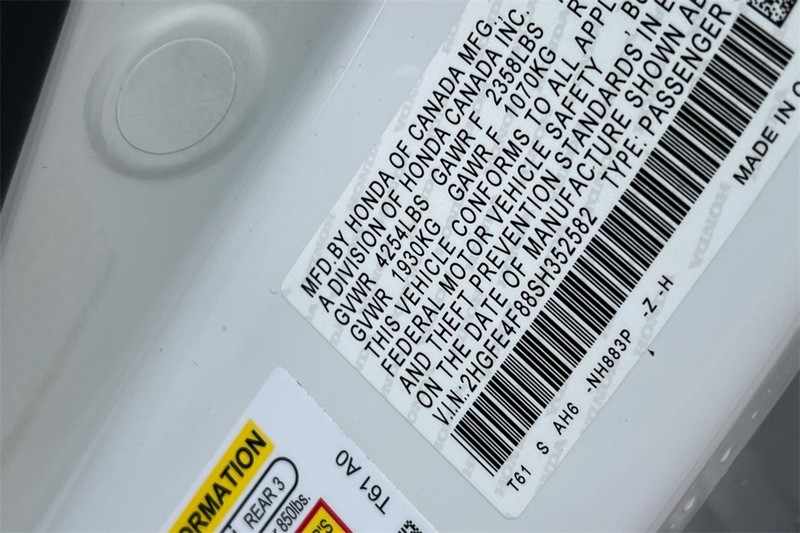 Honda Civic Sedan Hybrid Vehicle Full-screen Gallery Image 26