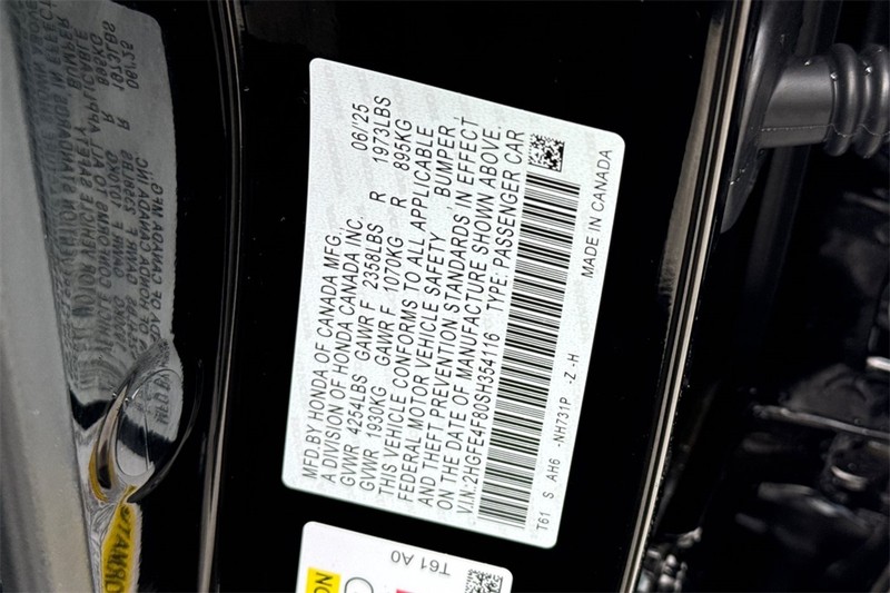 Honda Civic Sedan Hybrid Vehicle Full-screen Gallery Image 26