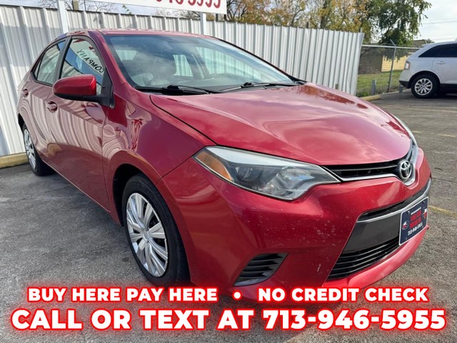 Toyota Corolla 4dr Sdn (Natl) - Pasadena TX