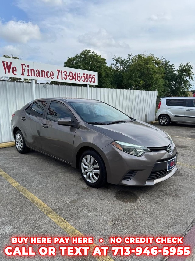 Pasadena TX 2016 Toyota Corolla more details - toyota corolla