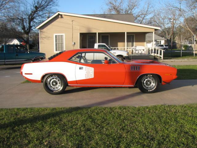1971 Plymouth Barracuda ’Cuda at Lucas Mopars in Cuero TX