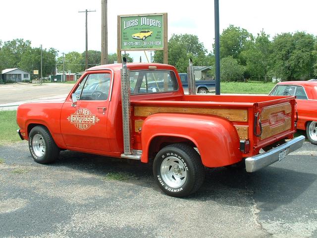 1979 Dodge lil red express   at Lucas Mopars in Cuero TX