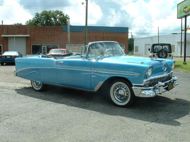 1956 Chevrolet Bel Air   at Lucas Mopars in Cuero TX