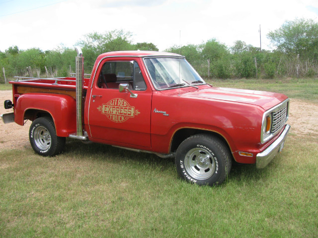 1978 Dodge lil red express lil red express at Lucas Mopars in Cuero TX