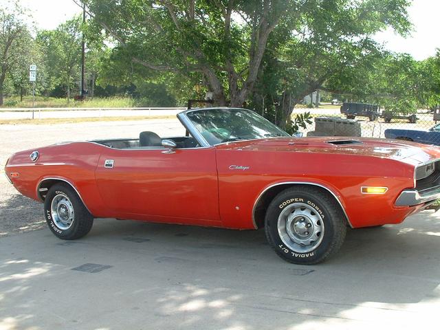 1970 Dodge Challenger CONVERTIBLE at Lucas Mopars in Cuero TX