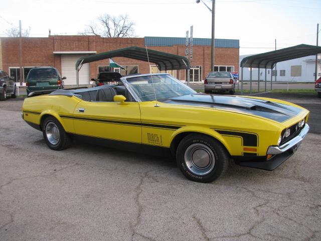 1972 Ford Mustang convertible at Lucas Mopars in Cuero TX