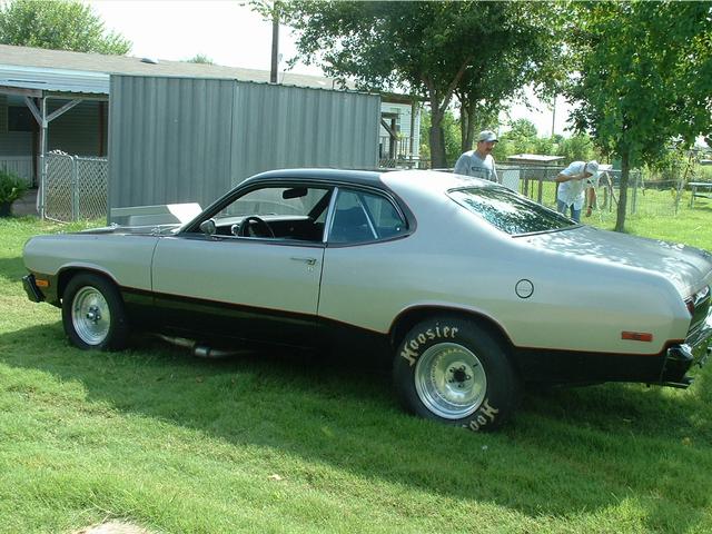 1974 Plymouth Duster  at Lucas Mopars in Cuero TX
