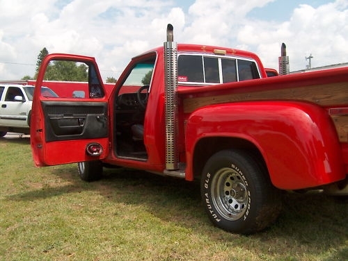 1978 Dodge D 150 LIL RED EXPRESS at Lucas Mopars in Cuero TX