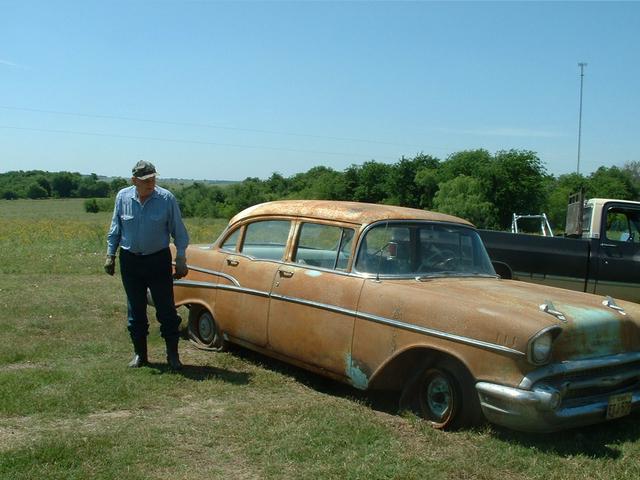 1957 Chevrolet 4 door   at Lucas Mopars in Cuero TX