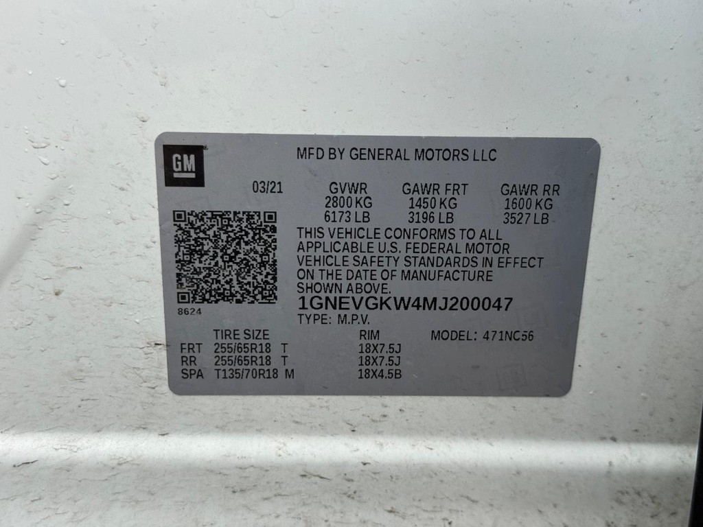Chevrolet Traverse Vehicle Full-screen Gallery Image 27