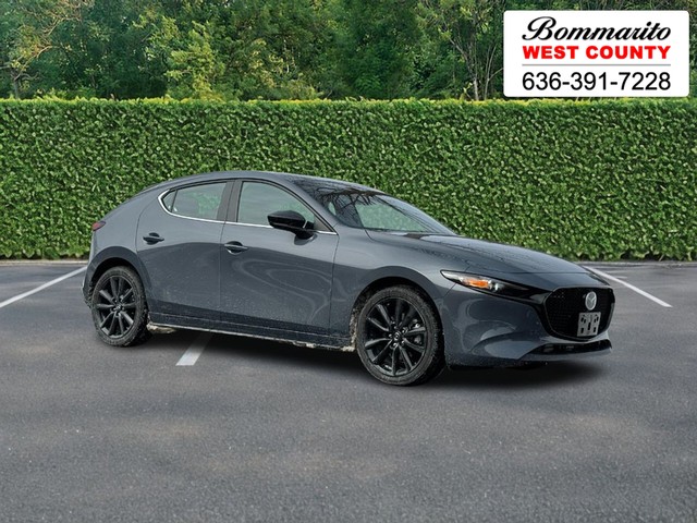 2024 Mazda Mazda3 Hatchback 2.5 S Carbon Edition at West County Pre-Owned Center in Ellisville MO