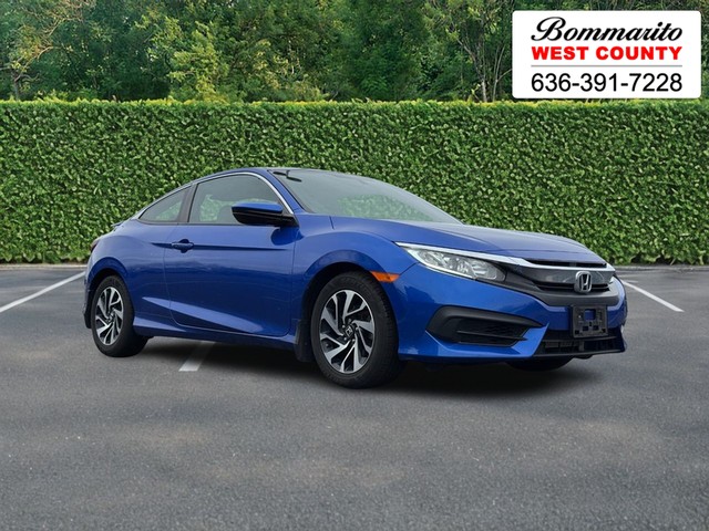 2018 Honda Civic Coupe LX-P at West County Pre-Owned Center in Ellisville MO