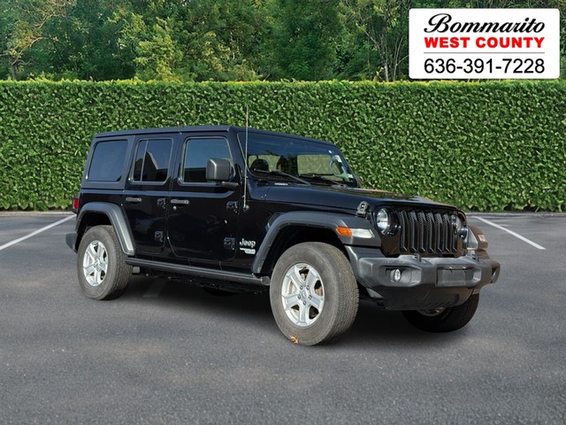 2019 Jeep Wrangler Unlimited Sport S at West County Pre-Owned Center in Ellisville MO