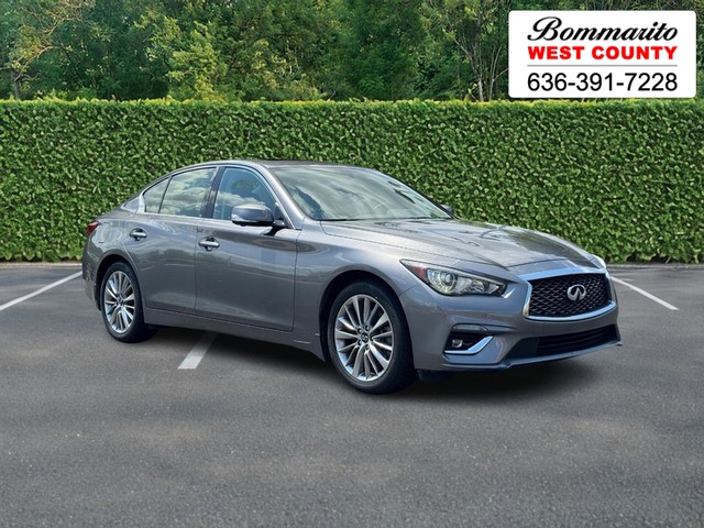 2022 INFINITI Q50 LUXE at West County Pre-Owned Center in Ellisville MO