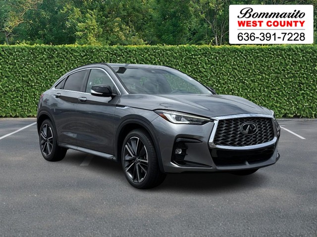 2024 INFINITI QX55 LUXE at Bommarito MSRP site in Hazelwood MO
