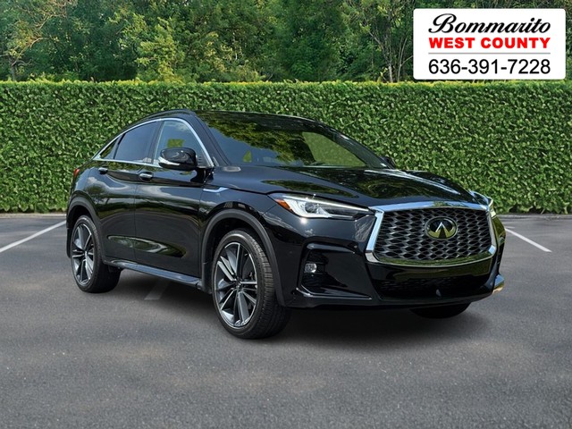 2025 INFINITI QX55 LUXE at Bommarito MSRP site in Hazelwood MO